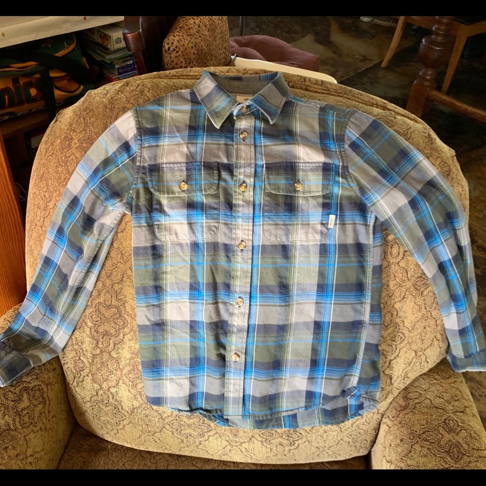 VANS Button Down Flannel Shirt Small